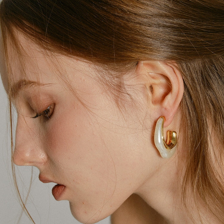 Yoona – Pendientes perłowe