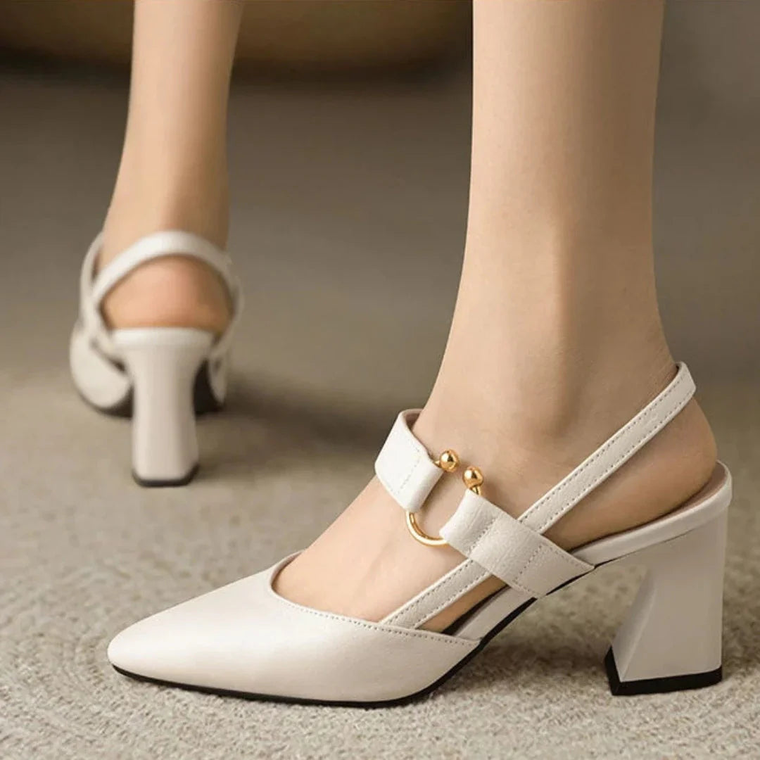 Christina – Eleganckie damskie buty na obcasie typu slingback