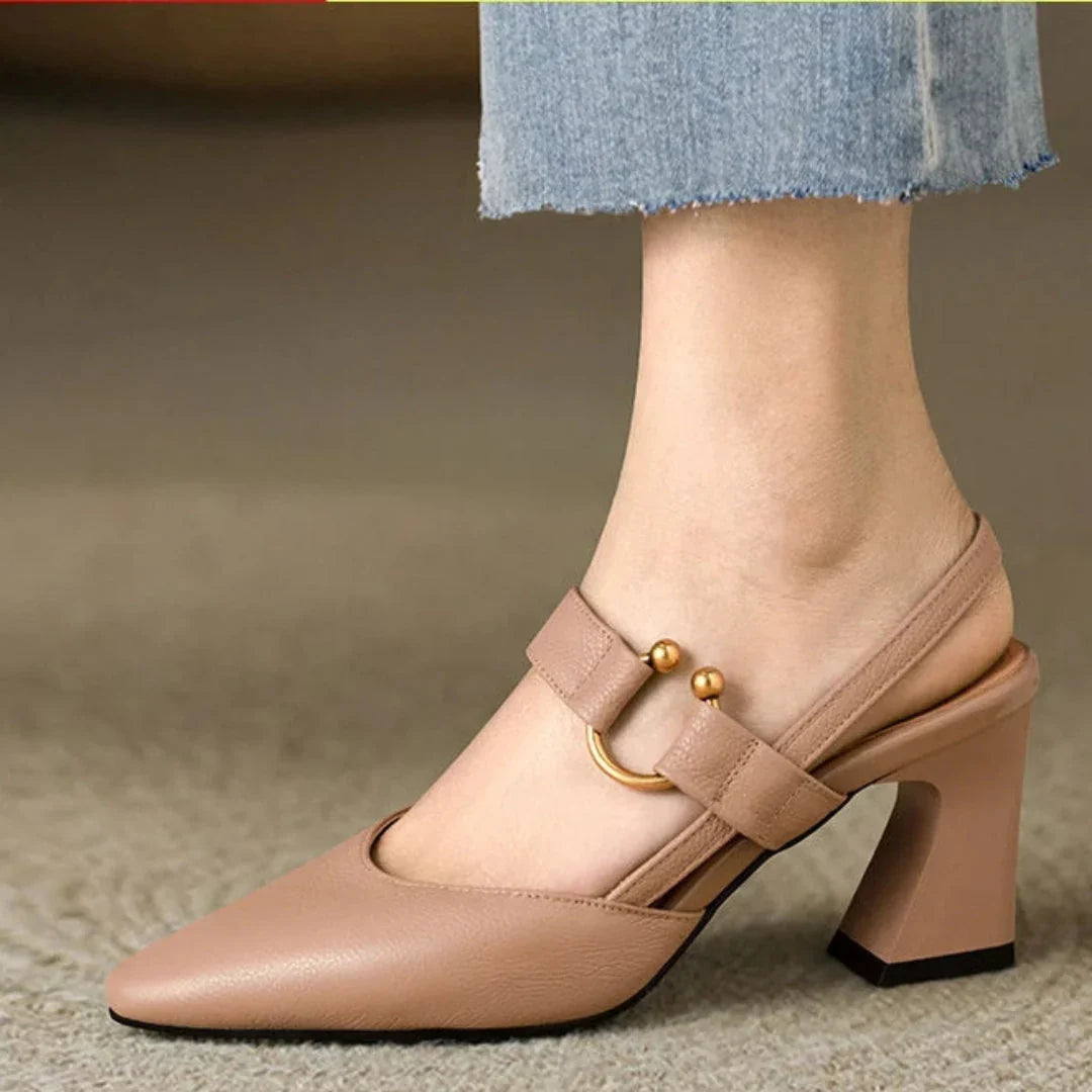 Christina – Eleganckie damskie buty na obcasie typu slingback