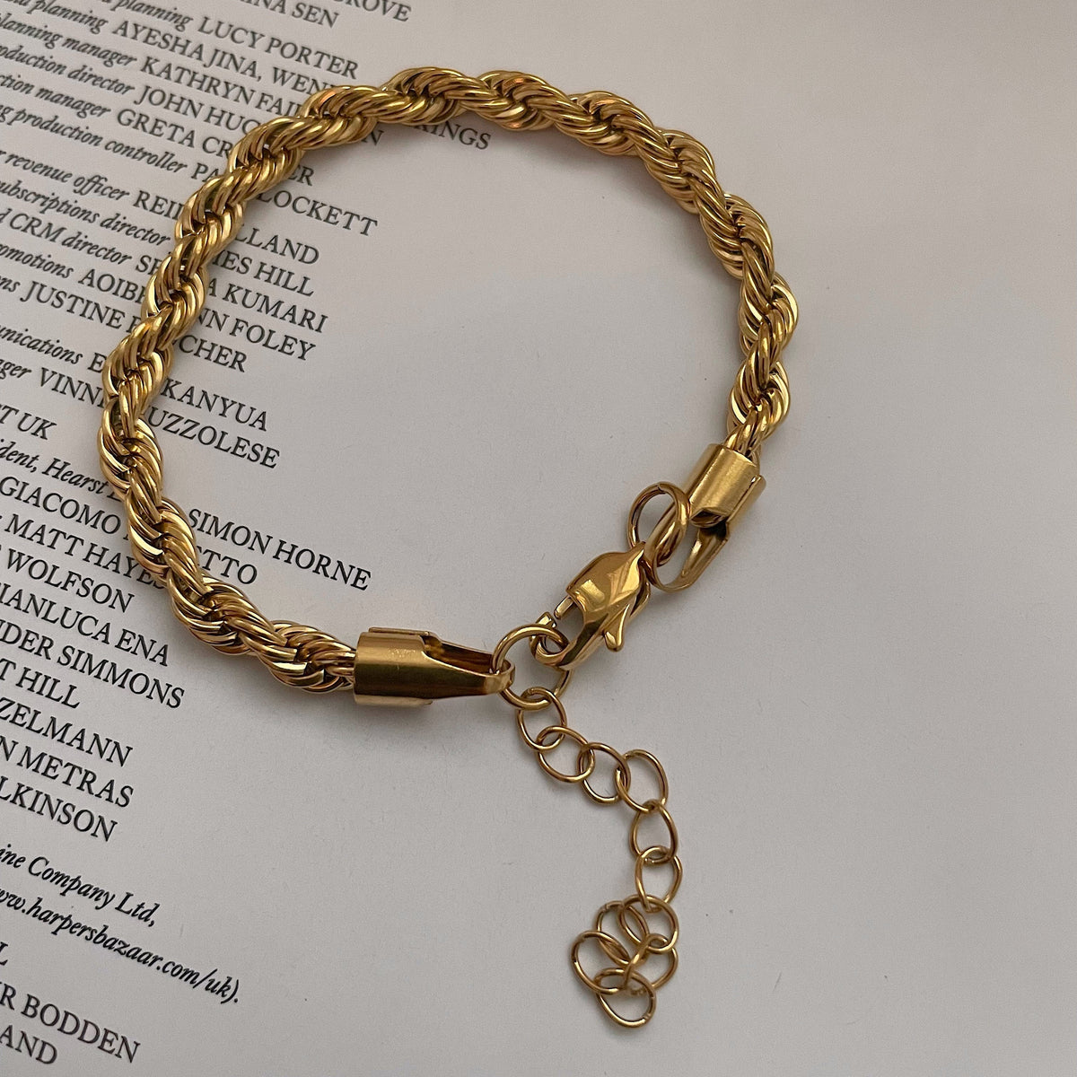 Mila – Pulsera trenzowana