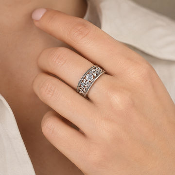 Nina – Pierscionek wintage elegancki