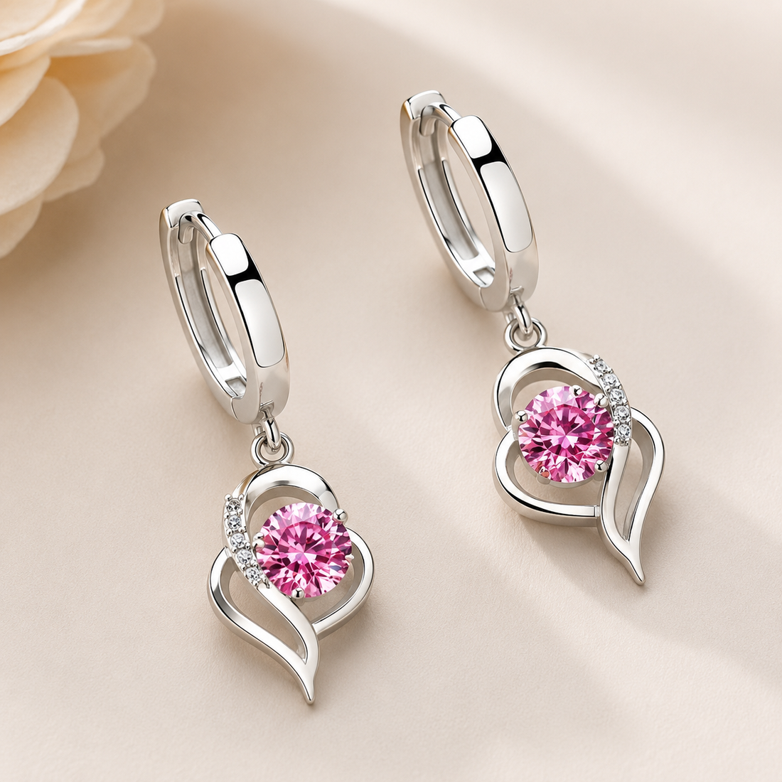 Noelle – Pendenty kwiatowe eleganckie