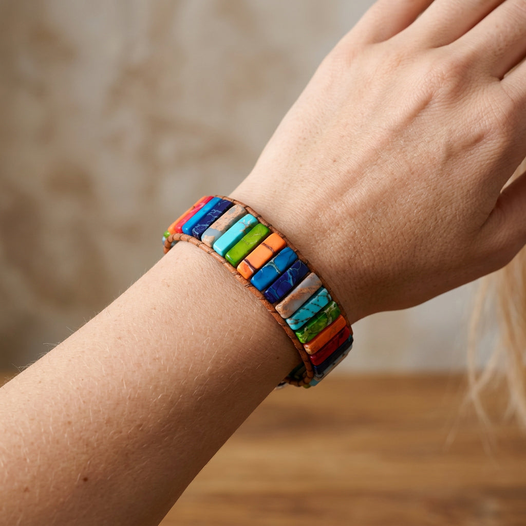 Serenya – Pulsera duchowa z kamieni naturalnych
