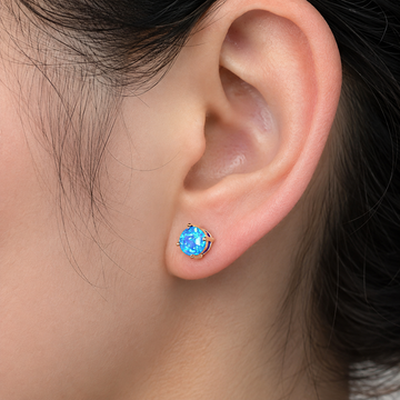 Camille – Pendientes eleganckie w opalu