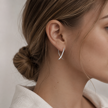 Vanny – Pendientes de krzyżowe z eleganckiego złota