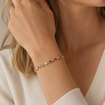 Nozomi – Pulsera kolorowa de cristales