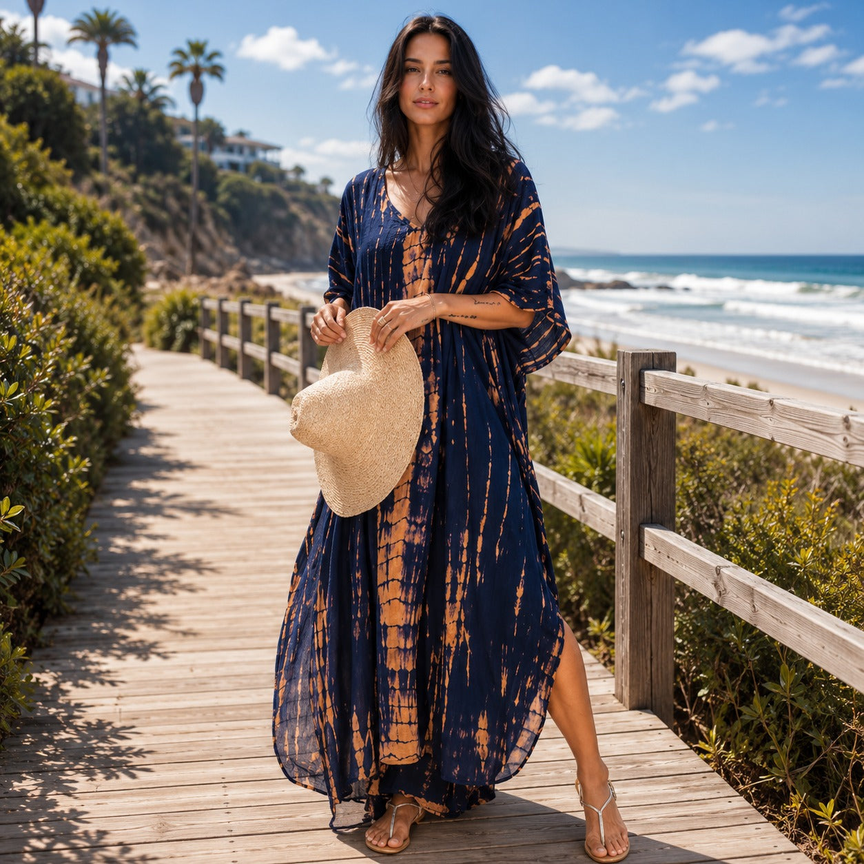 Emmy - Stylowa Sukienka Boho Maxi
