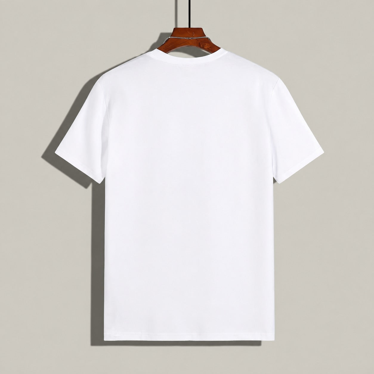 Owen - Luźny, jednokolorowy T-shirt męski