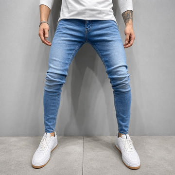 Keelan - Modne obcisłe jeansy slim fit