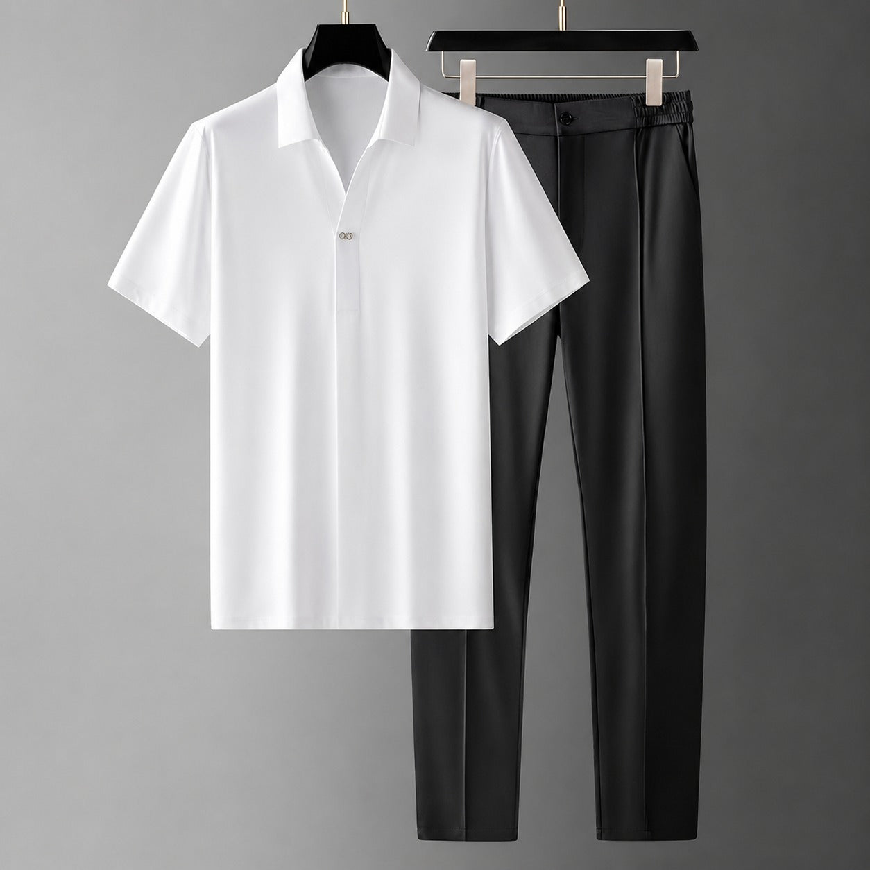 Randall - Casualowy Zestaw Polo i Spodni