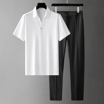 Randall - Casualowy Zestaw Polo i Spodni