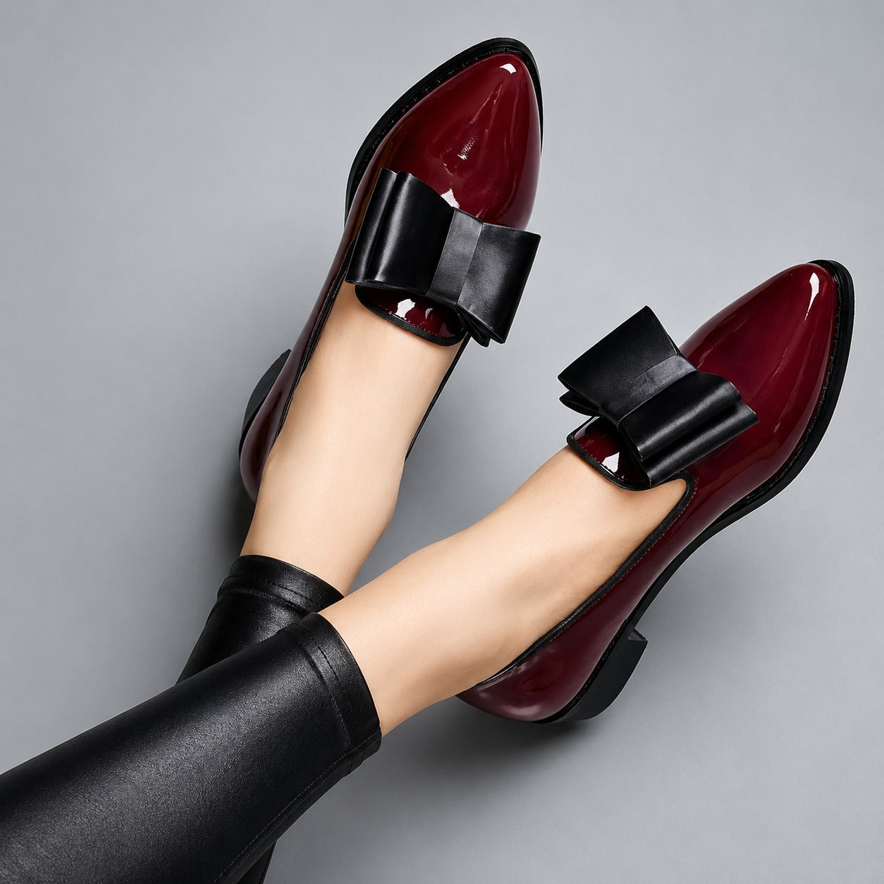 Rachel - Eleganckie buty z wstążką