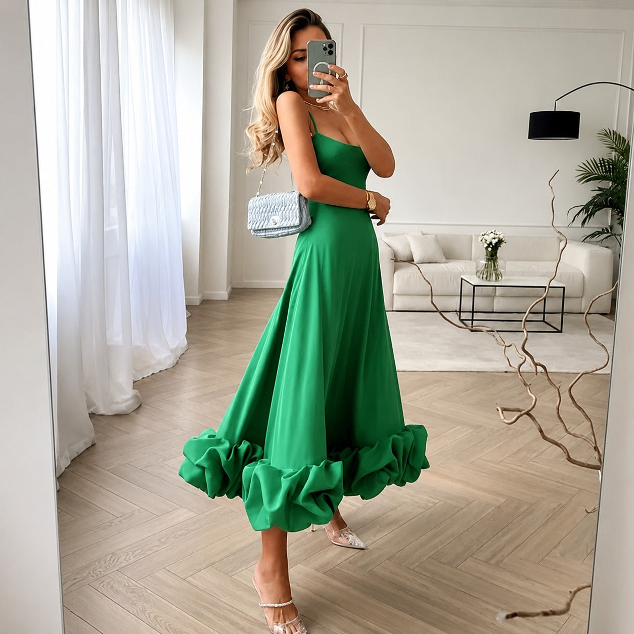 Cecily - Elegancka sukienka midi
