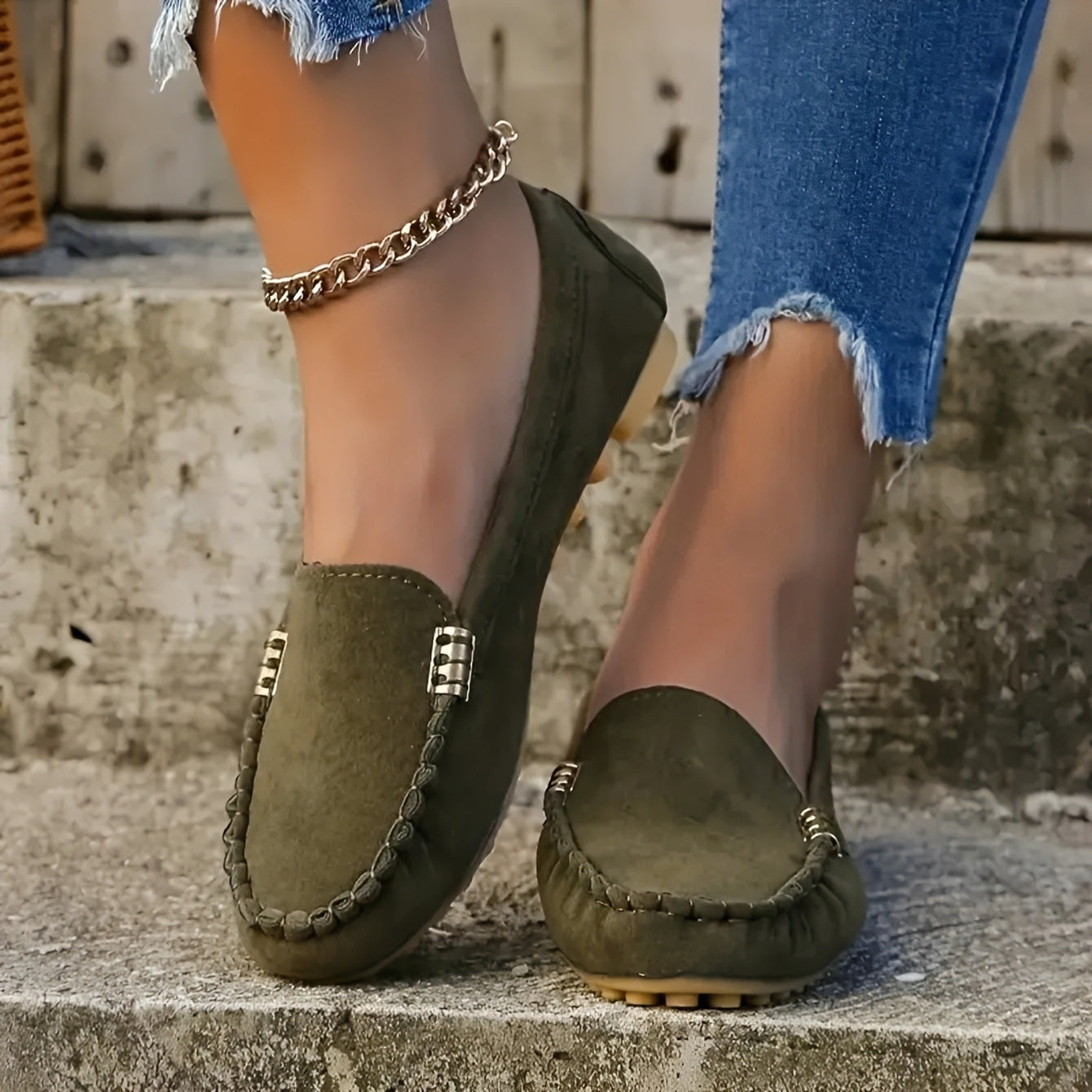 Izabella - Casualowe Płaskie Buty