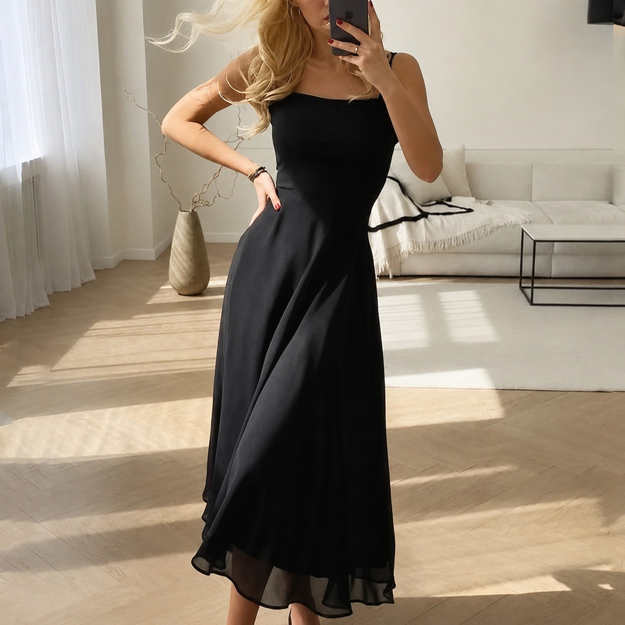 Eva - Stylowa sukienka bez rękawów