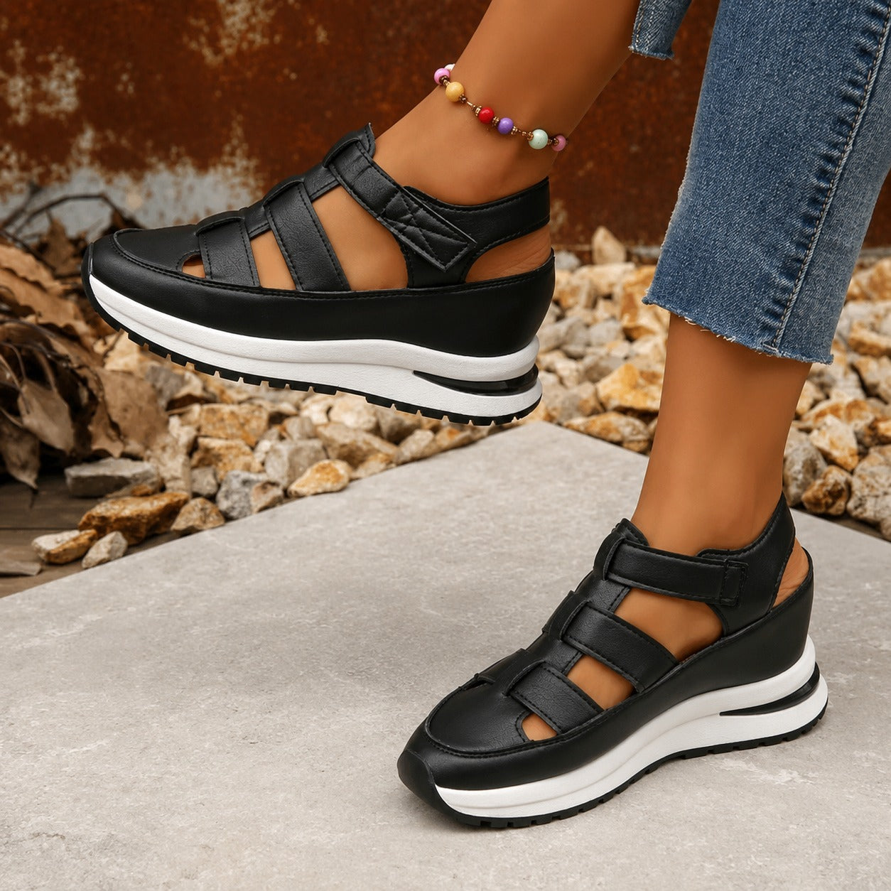 Nannie - Wygodne buty na platformie