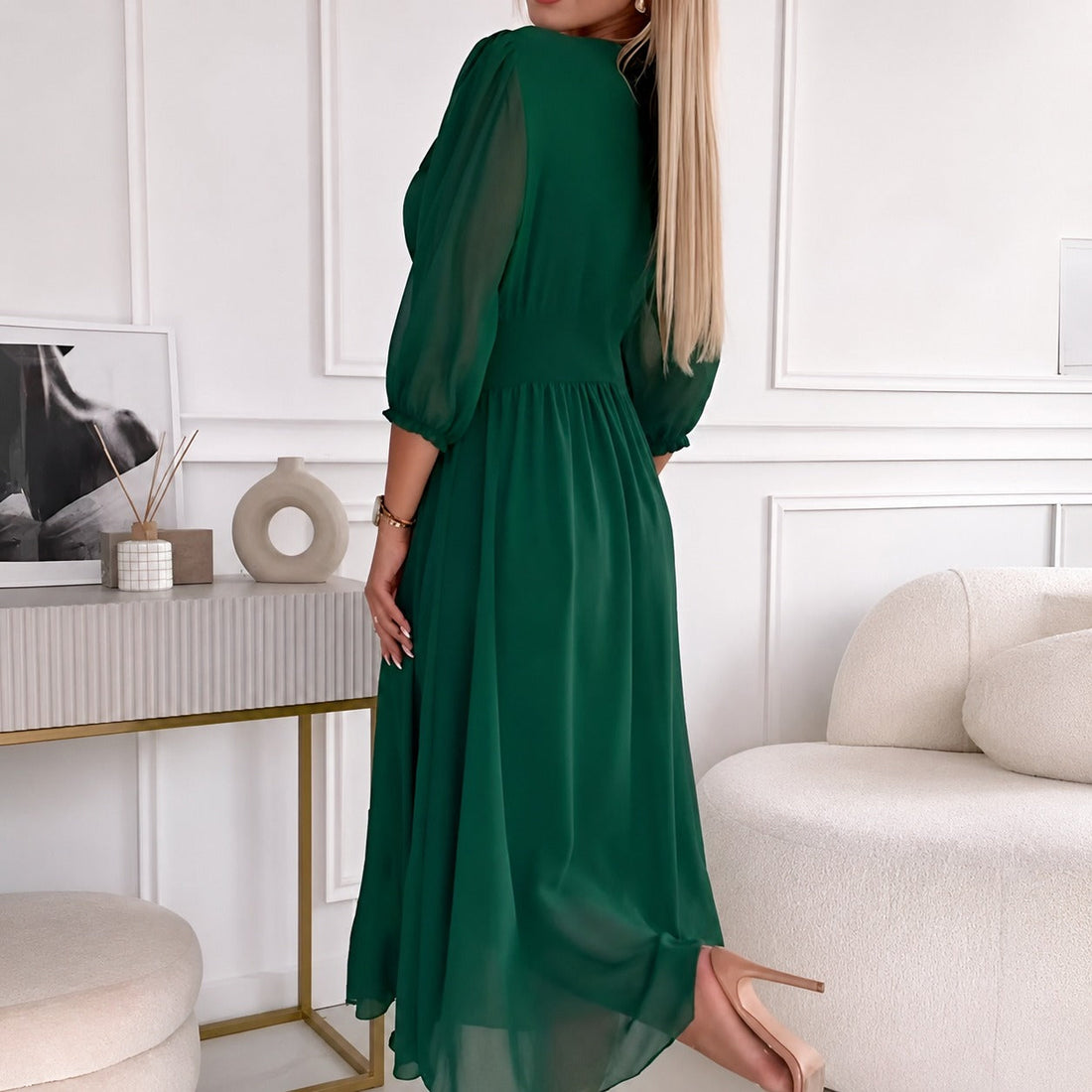 Greta - Elegancka wygodna sukienka
