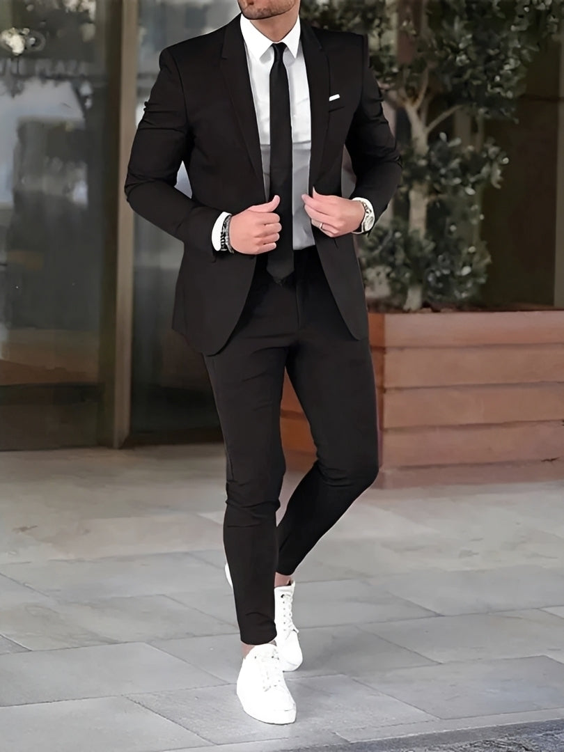 Zion - Formalny Garnitur Slim Fit