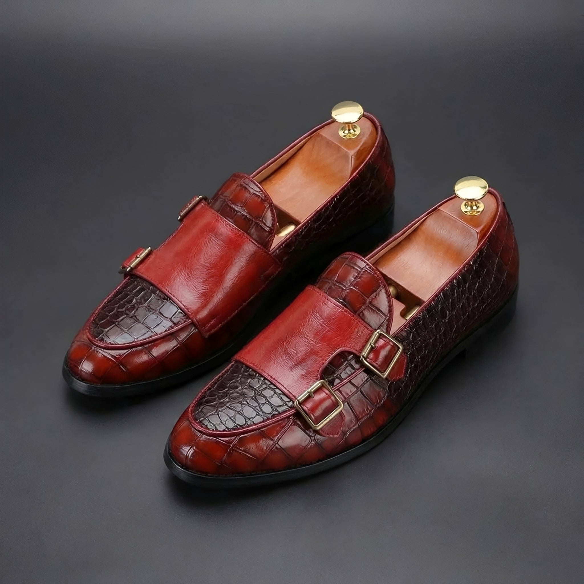 Mcclain - Formalne Stylowe Mokasyny