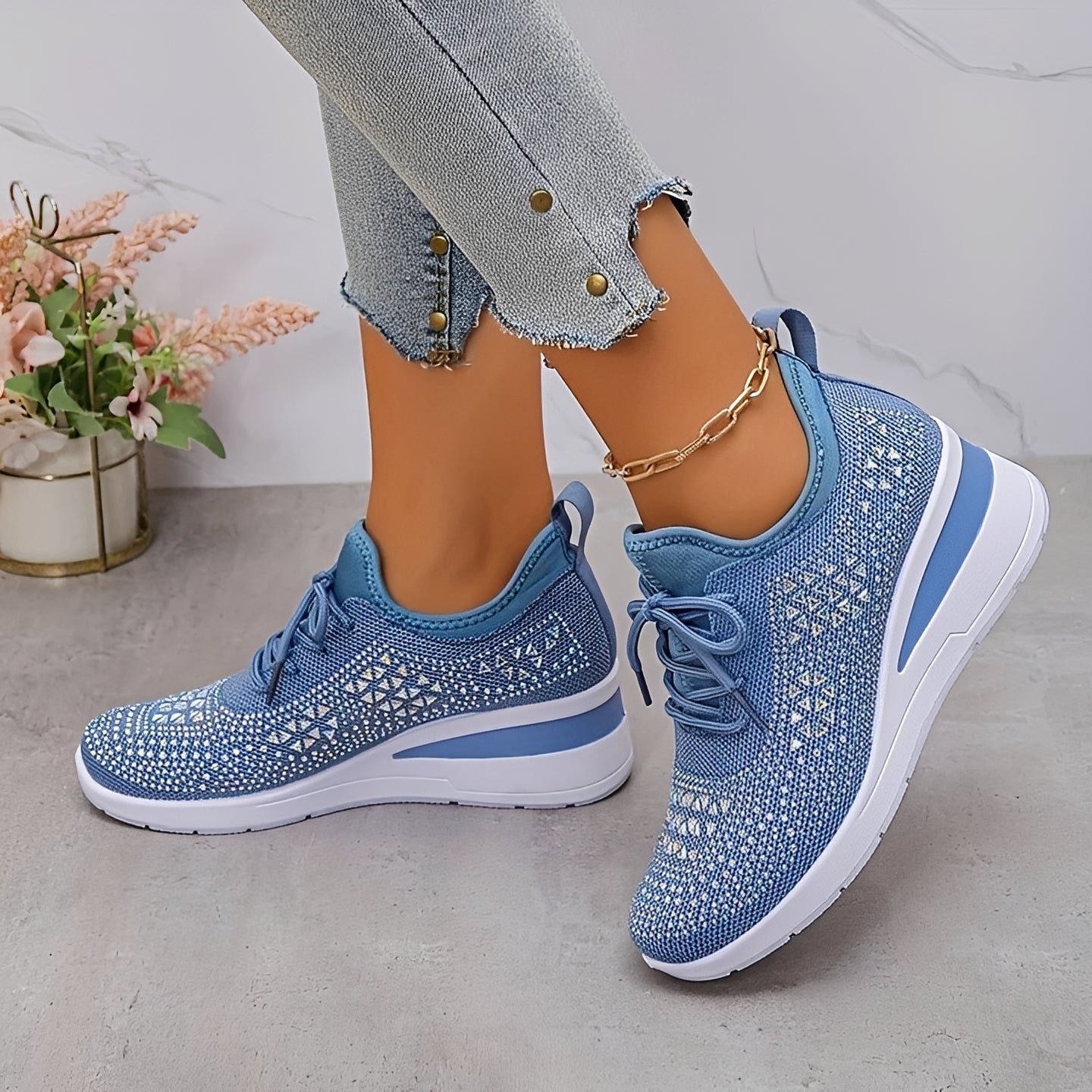 Brenda - Stylowe Buty na Koturnie