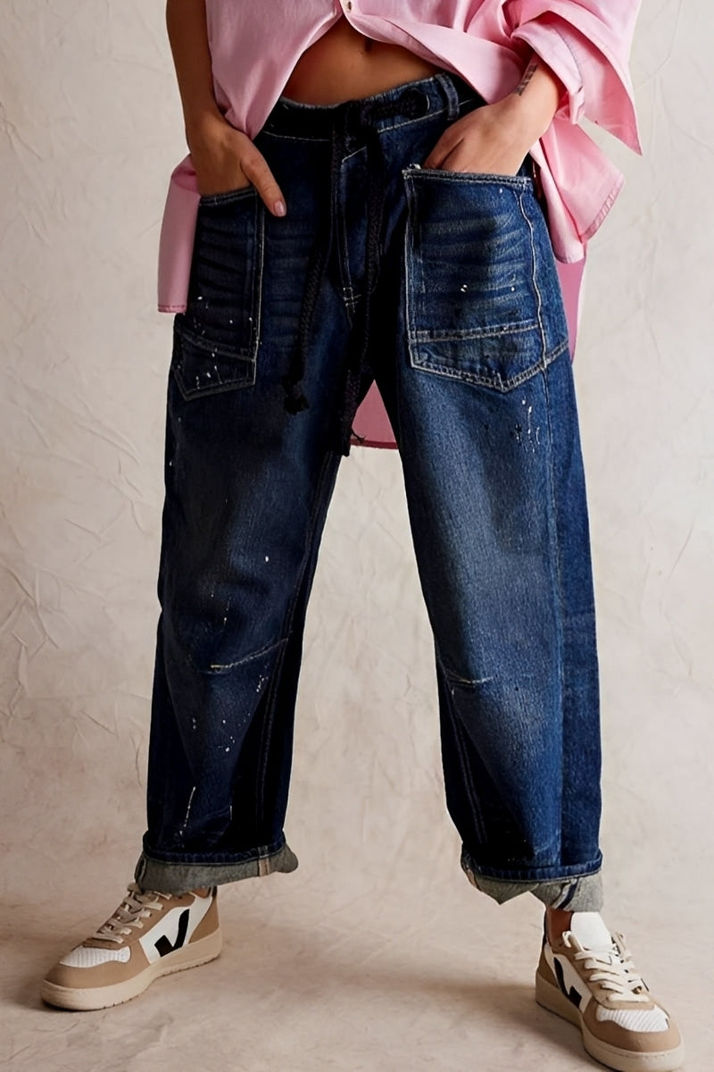 Mila - Stylowe Proste Jeansy