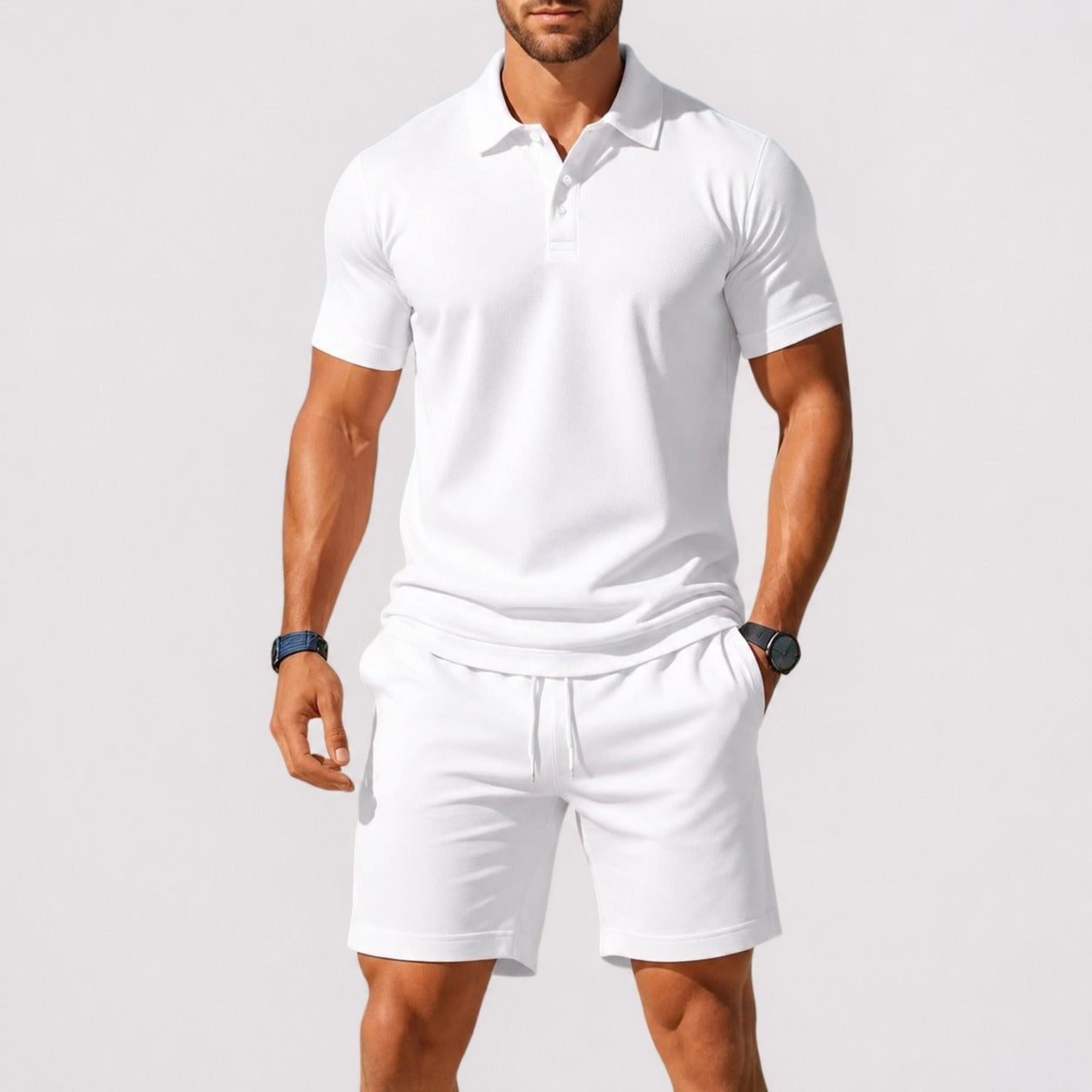 Hogan - Casualowy Zestaw Polo do Wypoczynku