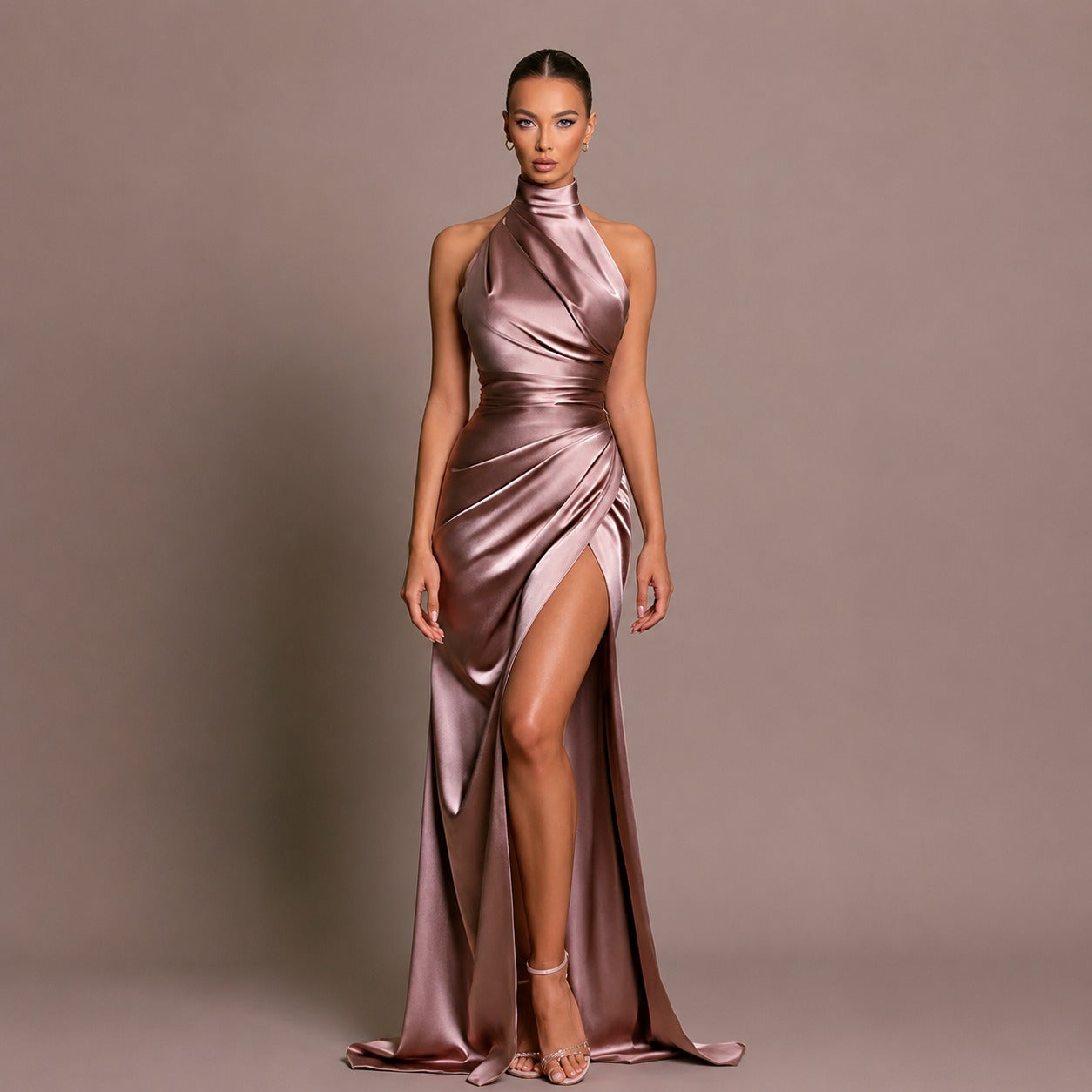 Elle - Elegancka długa sukienka