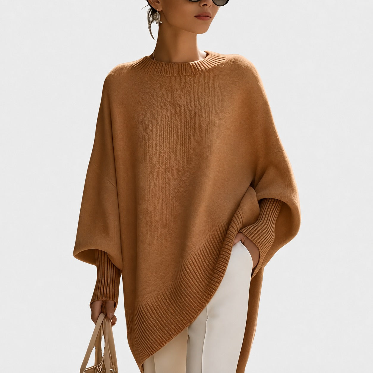 Pamella - Modny oversize sweter dla kobiet