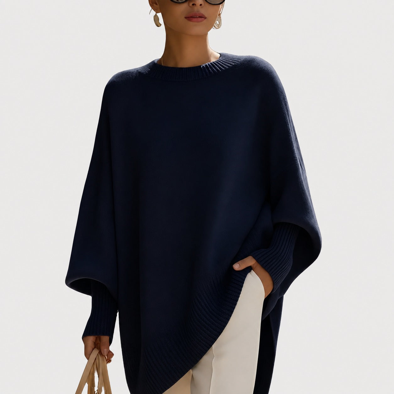 Pamella - Modny oversize sweter dla kobiet