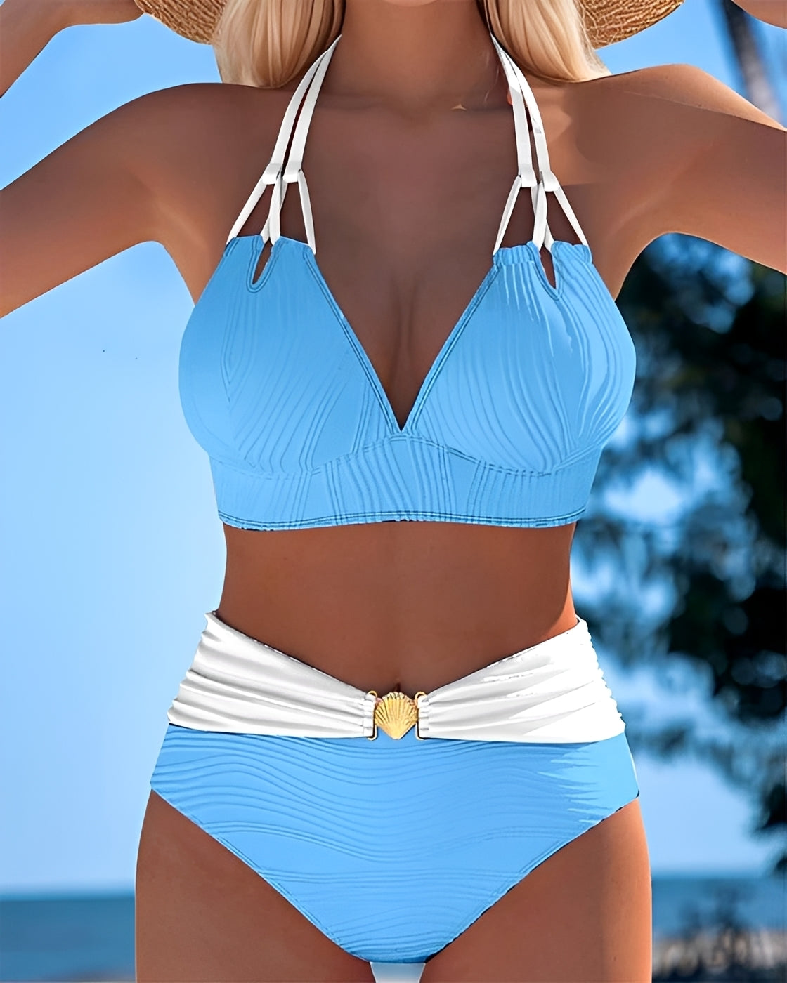 Camille - Stylowe Wysokie Bikini