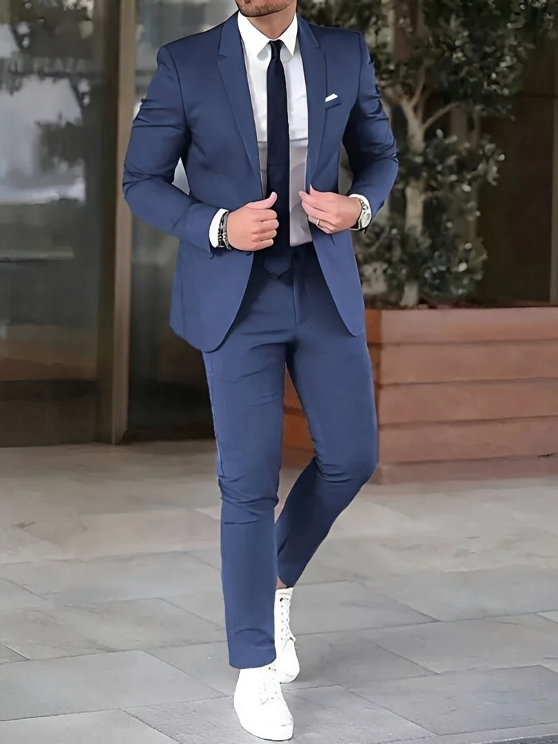 Zion - Formalny Garnitur Slim Fit