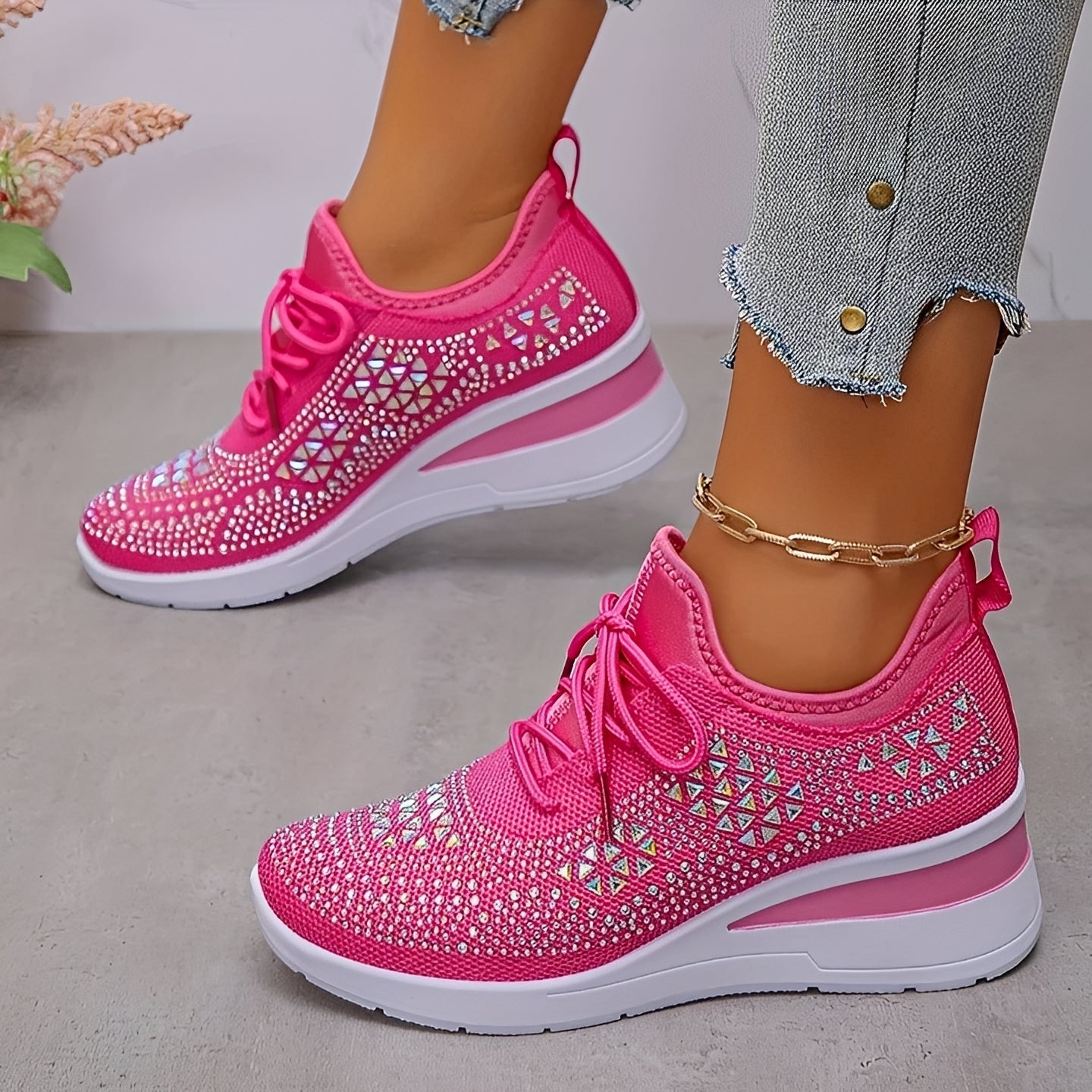 Brenda - Stylowe Buty na Koturnie