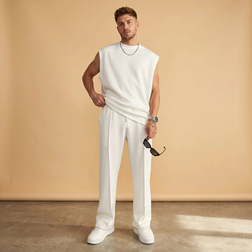 Kody - Minimalistyczny Zestaw z Tank Topem i Spodniami