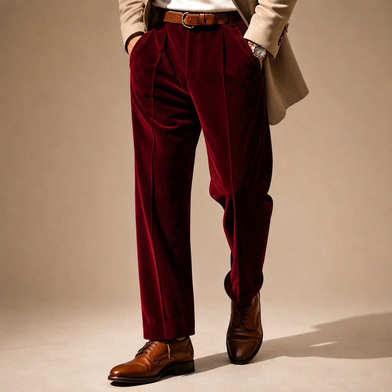 Axel - Formalne Spodnie Garniturowe