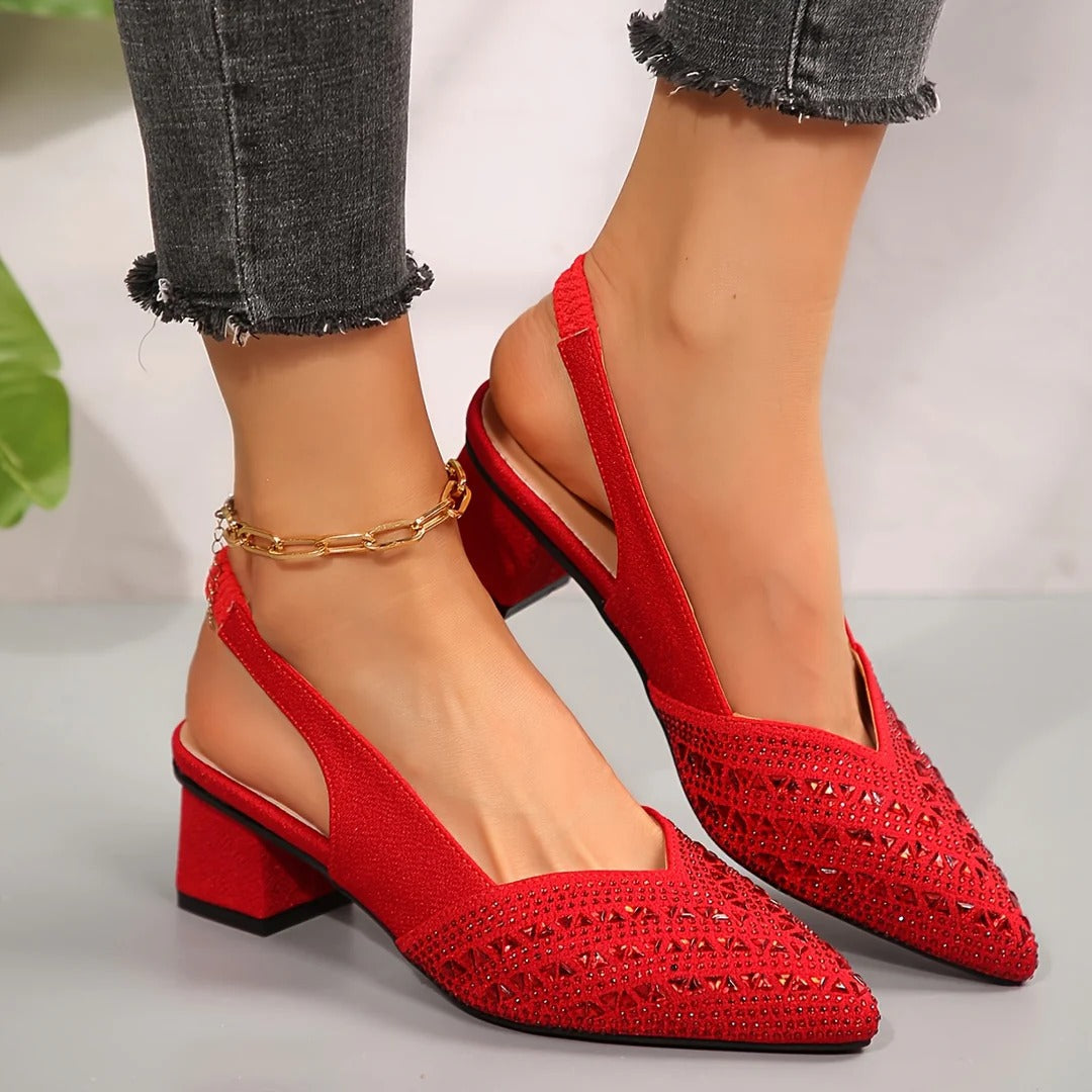 Samara - Stylowe buty na blokowym obcasie