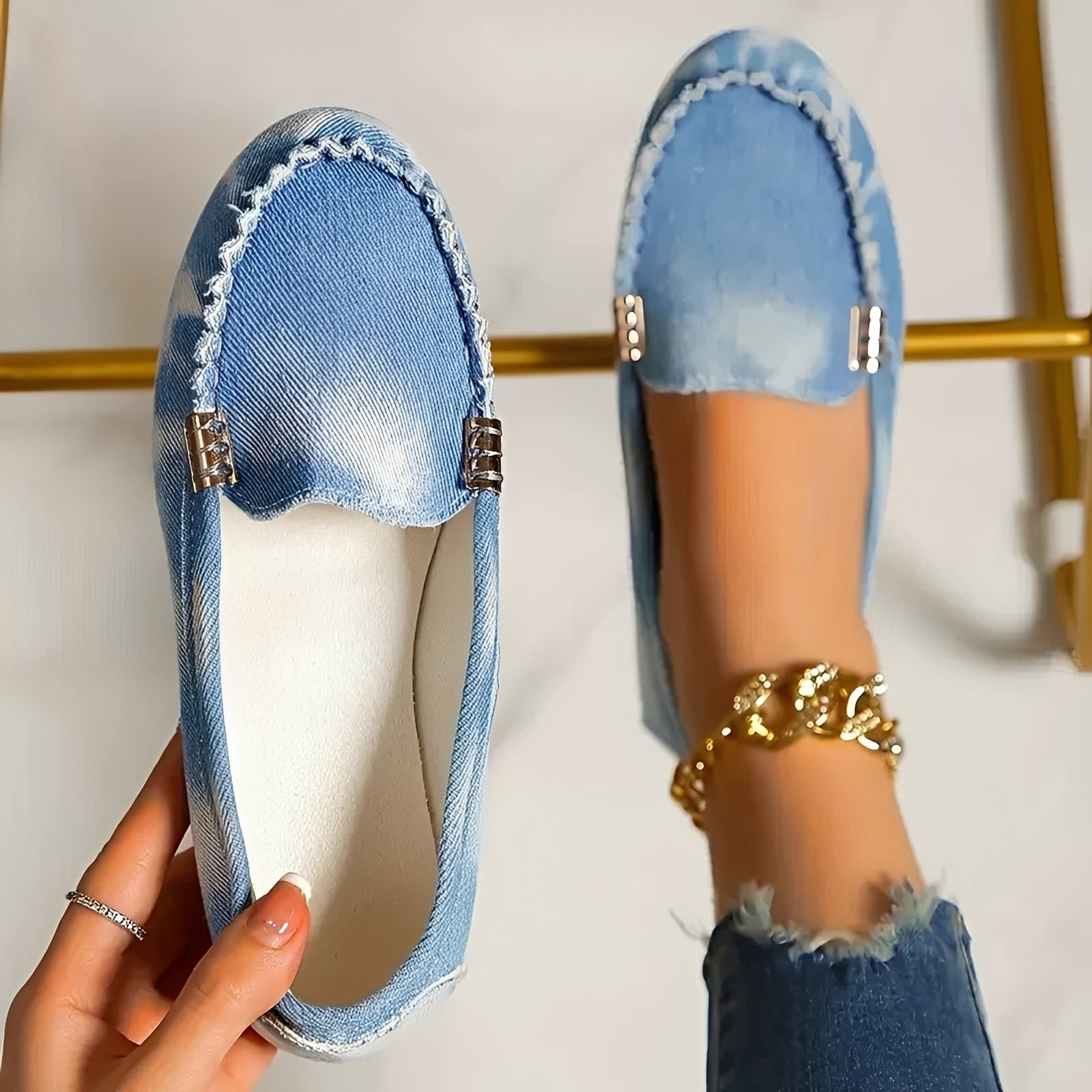 Izabella - Casualowe Płaskie Buty