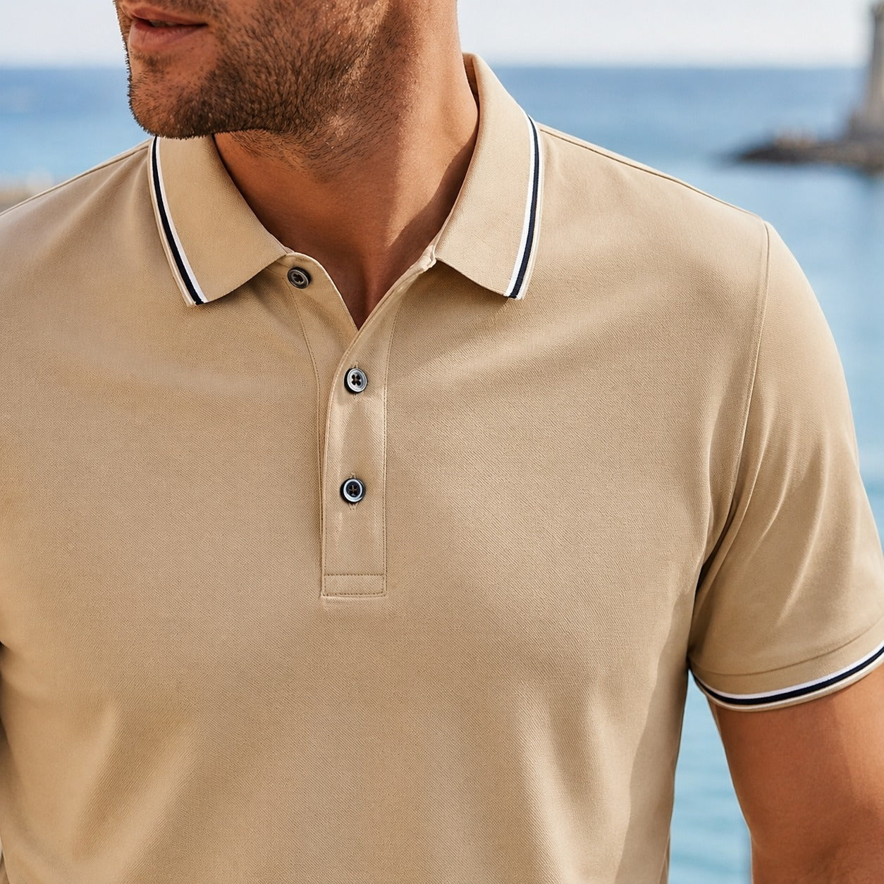 Kane - Casualowa Koszulka Polo