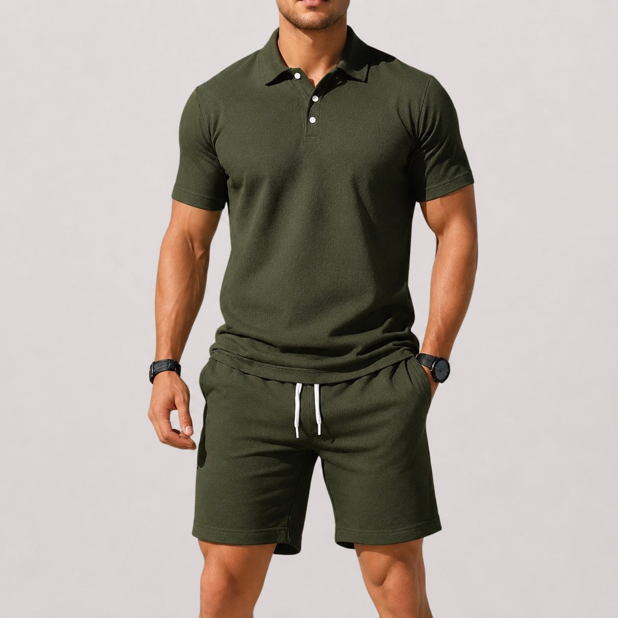 Hogan - Casualowy Zestaw Polo do Wypoczynku