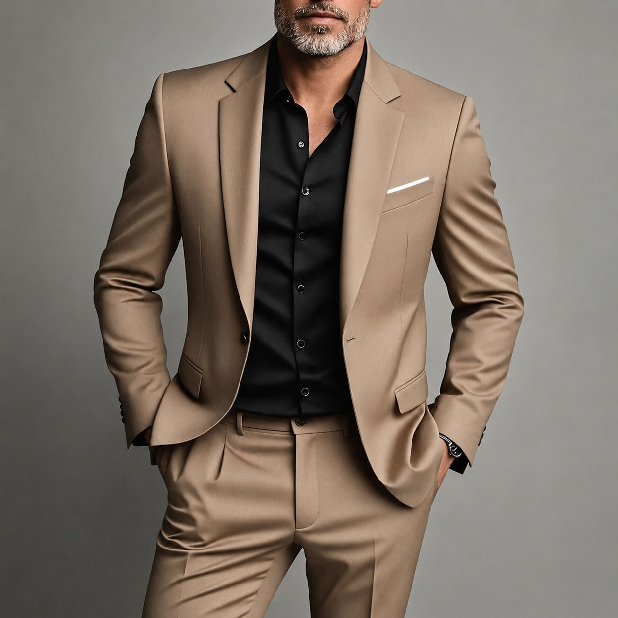 Carrillo - Formalny Garnitur Slim Fit