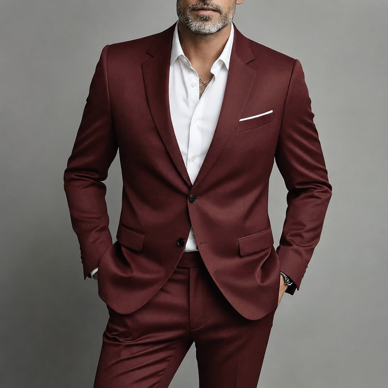 Carrillo - Formalny Garnitur Slim Fit