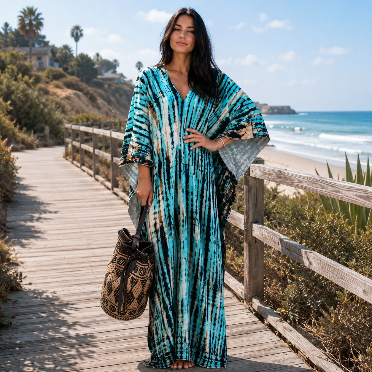 Emmy - Stylowa Sukienka Boho Maxi
