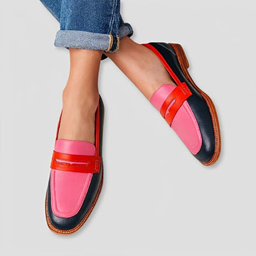 Shea - Stylowe kolorowe mokasyny