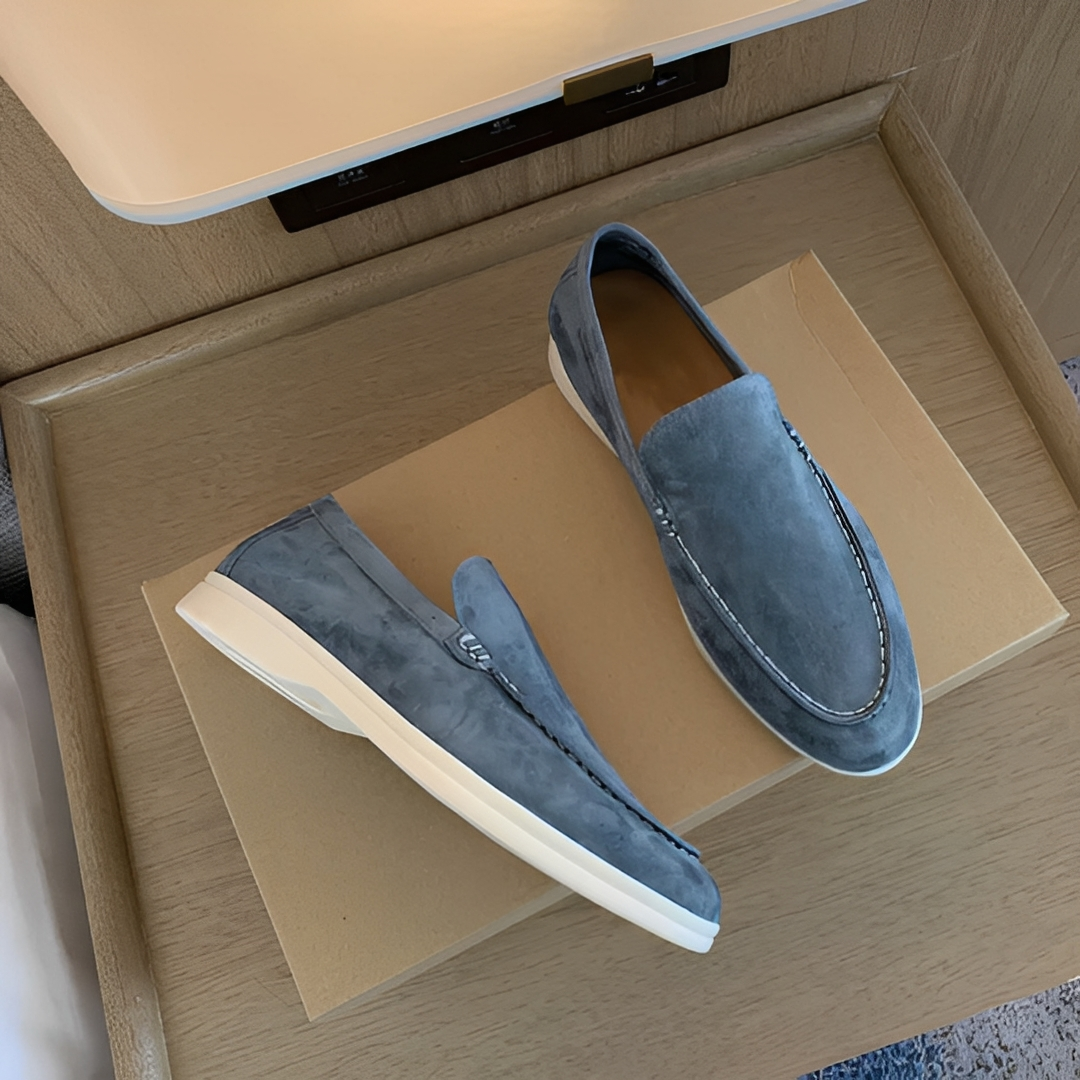 Gio - Męskie mokasyny w stylu vintage