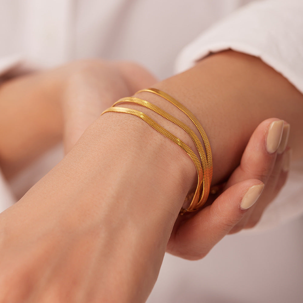Abela - Pulsera de espiga de 3 warstwy