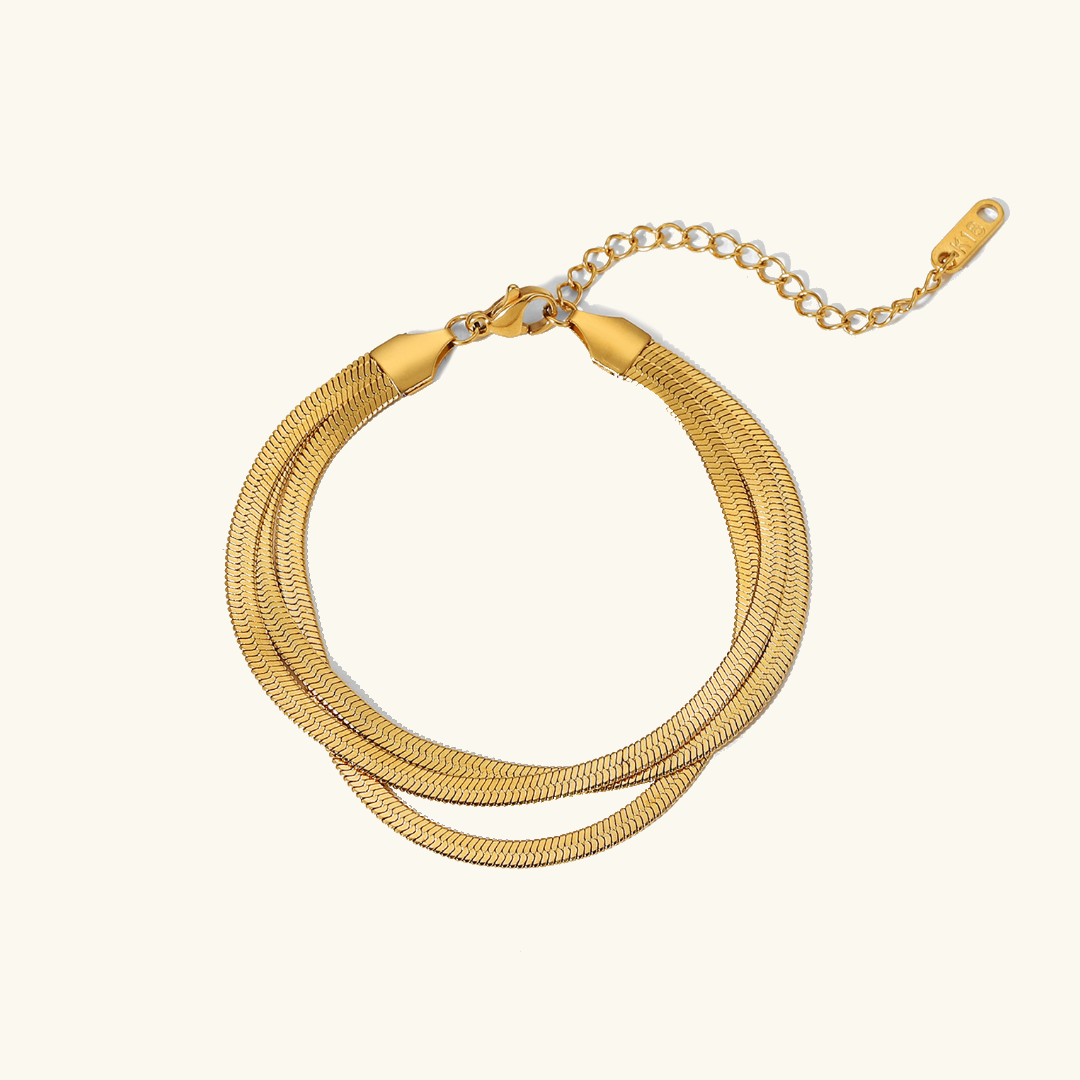 Abela - Pulsera de espiga de 3 warstwy