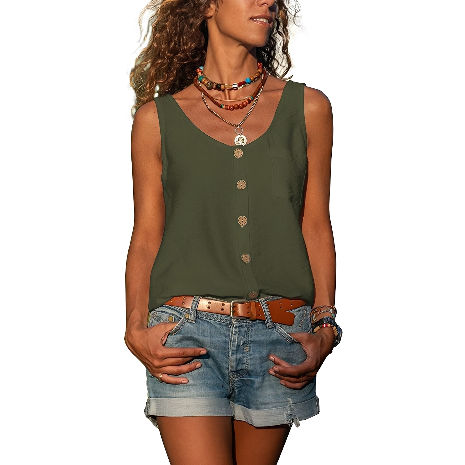 Naressa - Stylowy letni top dla kobiet
