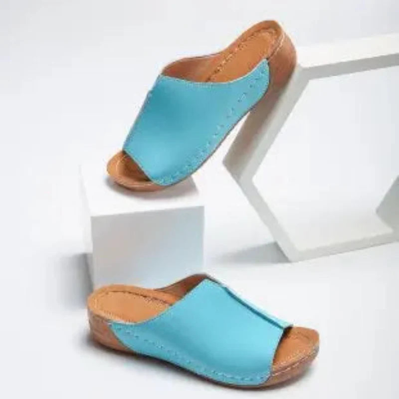 Elizabeth - Buty Sportowe z Wedge Obcasem