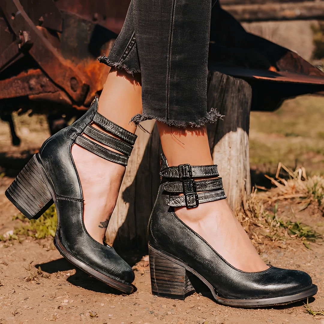 Verona - Obcasy Vintage Buty