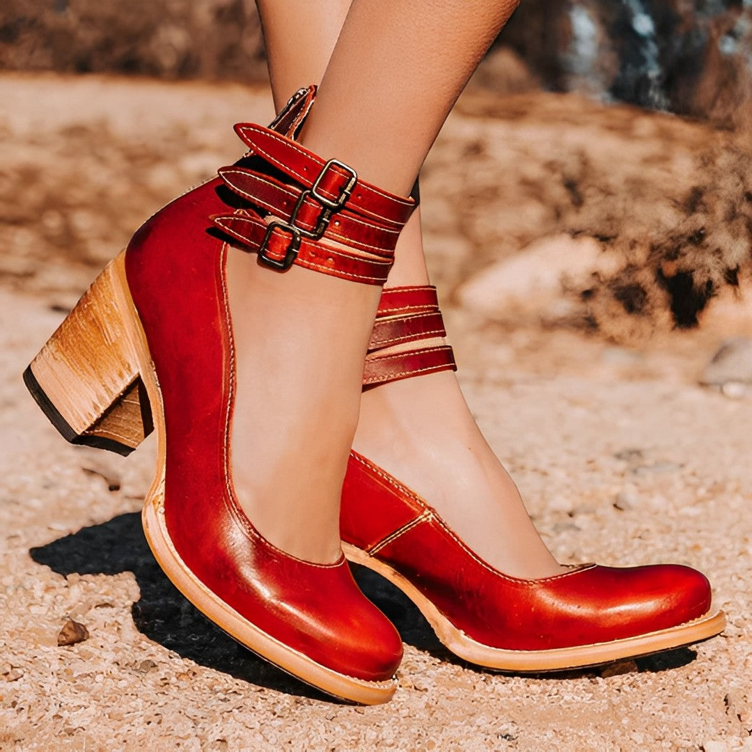 Verona - Obcasy Vintage Buty