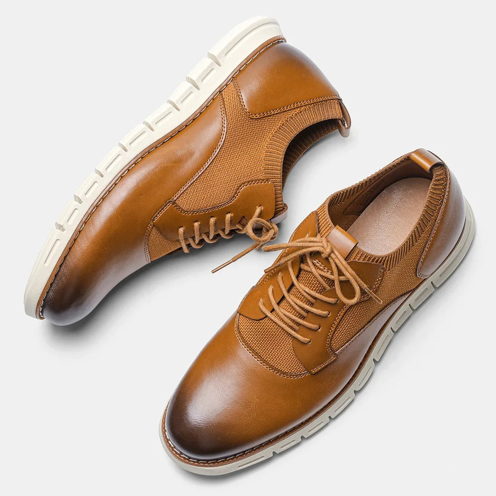 Silas - Buty sznurowane z profilowaną podeszwą